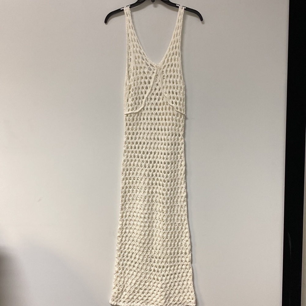 Zulu & Zephyr Cream Knit Dress